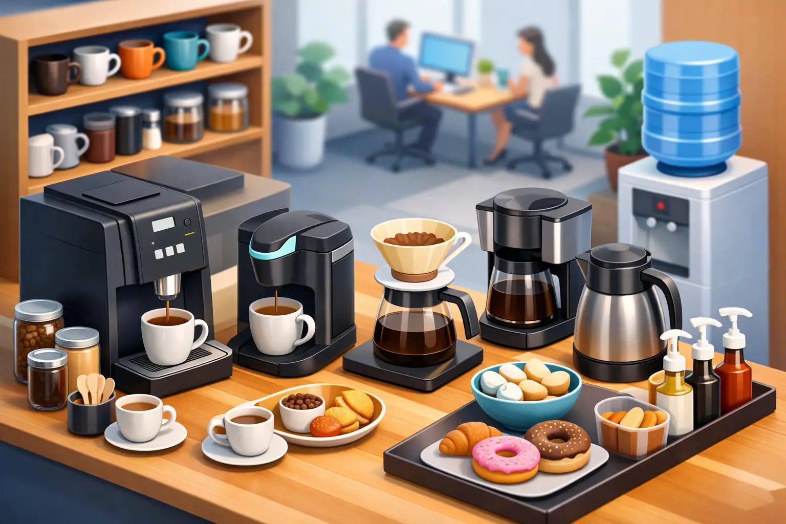 10 Office Coffee Station Ideas That Work