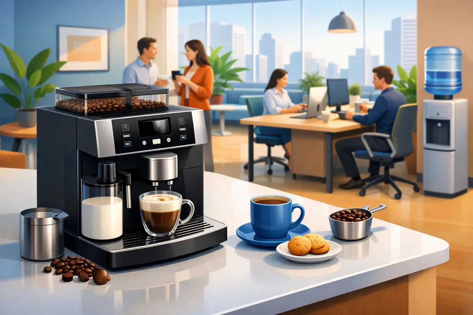 Bean to Cup Coffee Machines for Better Offices