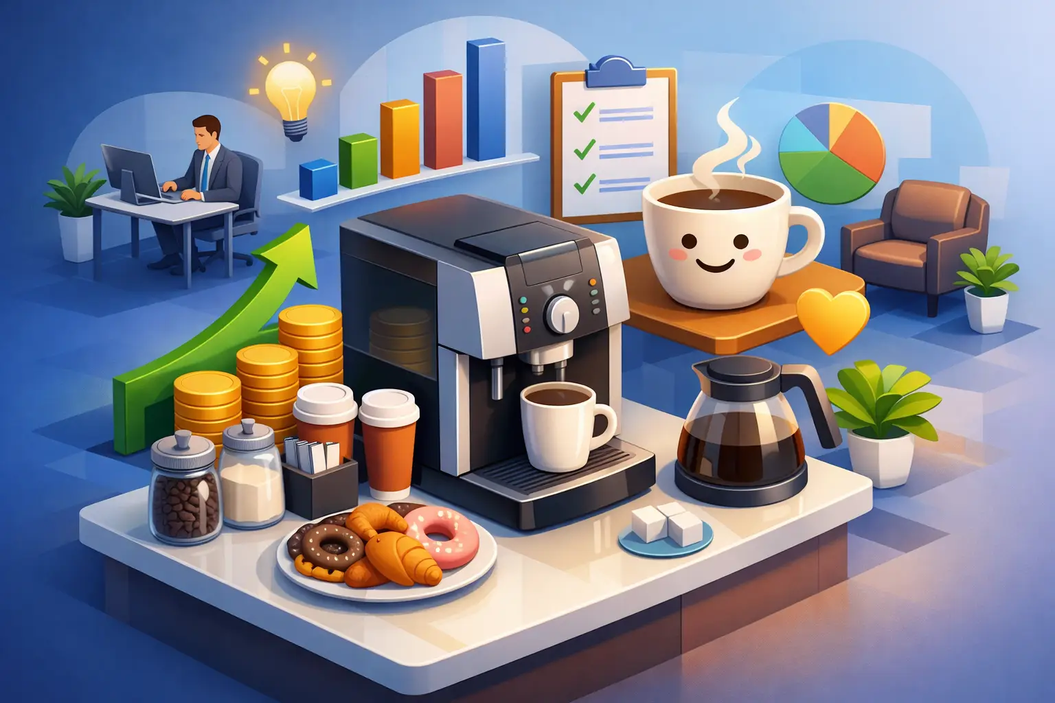 Office Coffee Service Benefits That Matter
