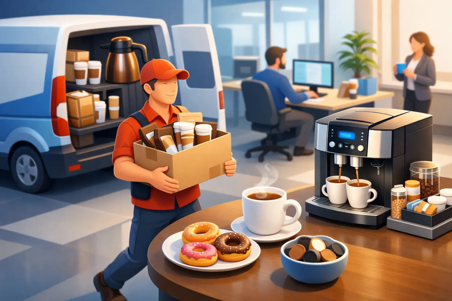 Office Coffee Delivery Service That Stays Reliable