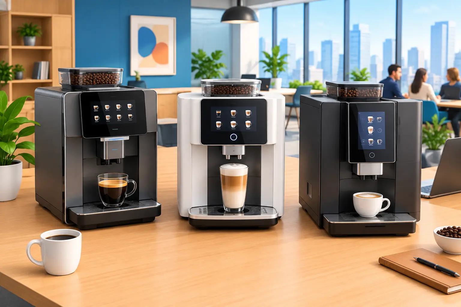 Automatic Coffee Machine Comparison for Offices