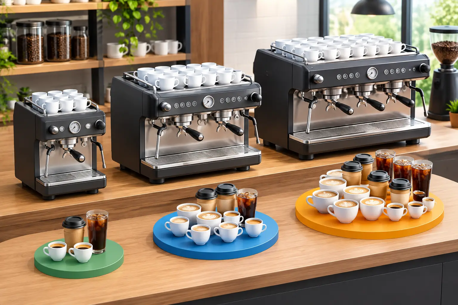 Commercial Coffee Machine Capacity Guide