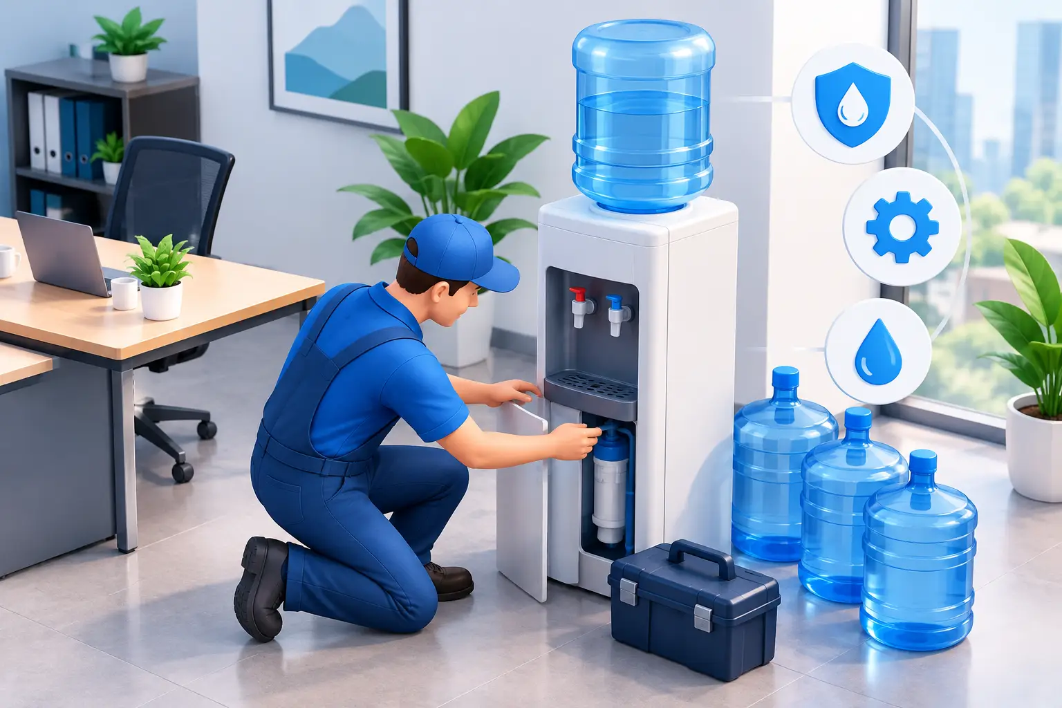 How to Manage Office Water Service Reliably