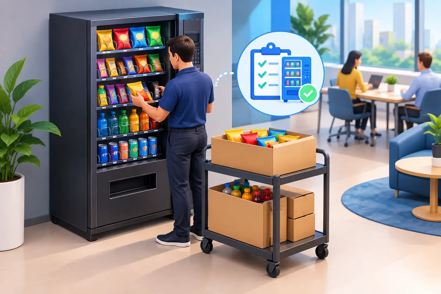 How to Reduce Office Vending Stockouts Reliably